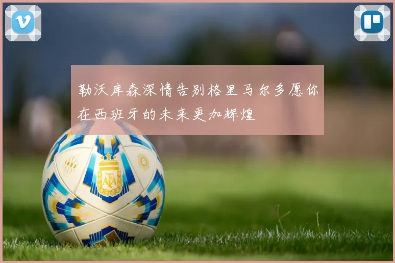 勒沃库森深情告别格里马尔多愿你在西班牙的未来更加辉煌